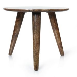 Wooden Round TripodNordic Style Stool